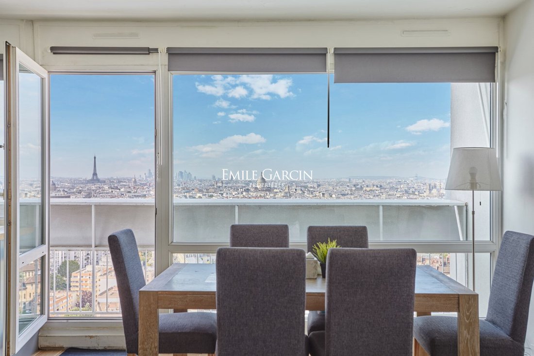 Appartement à Nationale-Deux Moulins, Paris 13e Arrondissement, Paris 5 - 19071787