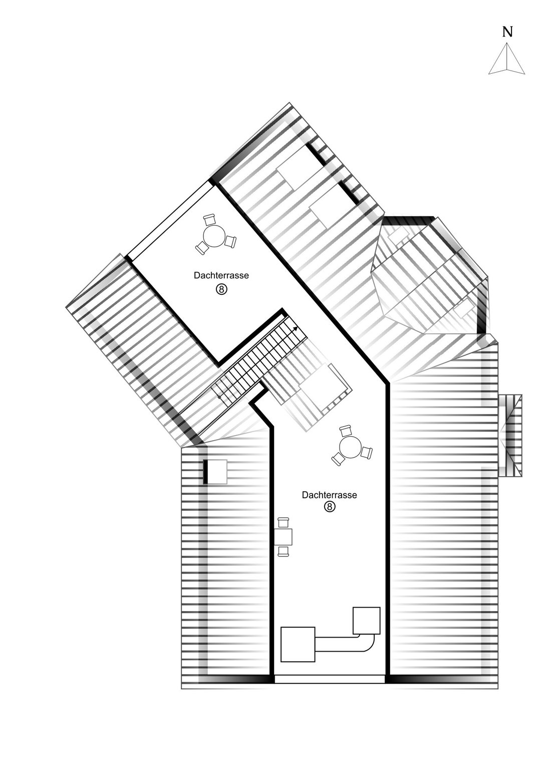 Penthouse in Düsseldorf, Nordrhein-Westfalen, Deutschland 5 - 19071739