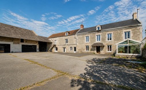 Landhaus in Valambray, Normandie, Frankreich 1