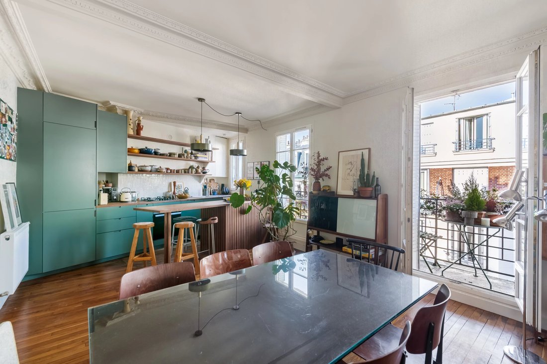 Apartamento en Clignancourt-Jules Joffrin, Paris 18e Arrondissement, París 3 - 19069732
