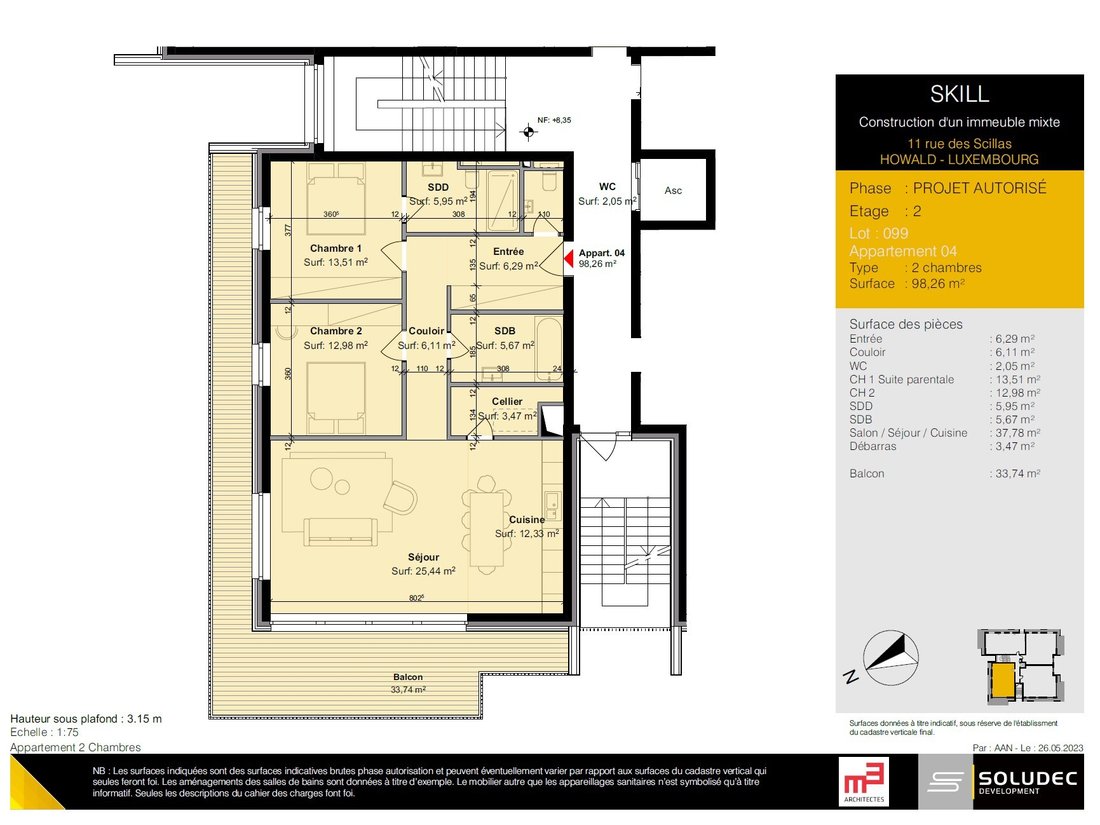 Appartement à Hesperange, Luxembourg, Luxembourg 2 - 19071212