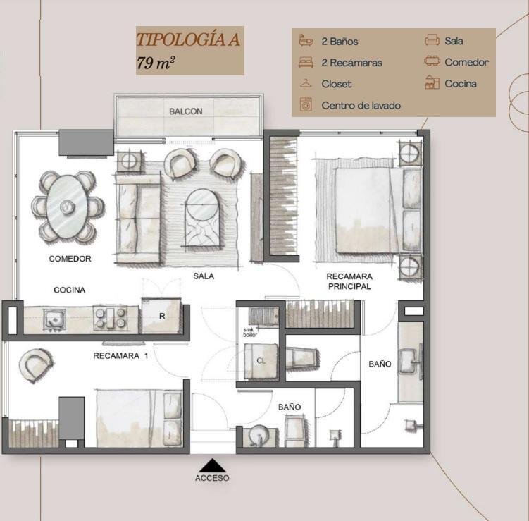 Apartamento en San Pedro Garza García, Nuevo León, México 5 - 19070432