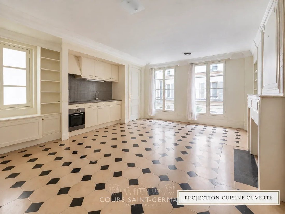Wohnung in Odéon, Paris 6e Arrondissement, Paris 1 - 16779044