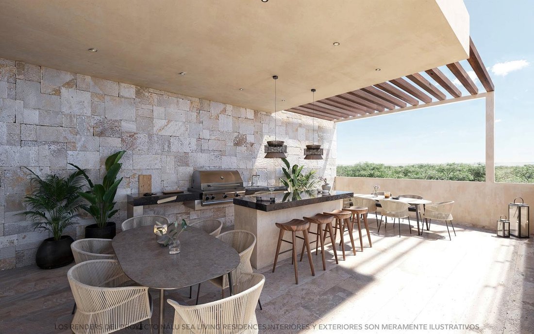 Appartement à Puerto Morelos, Quintana Roo, Mexique 4 - 19075609