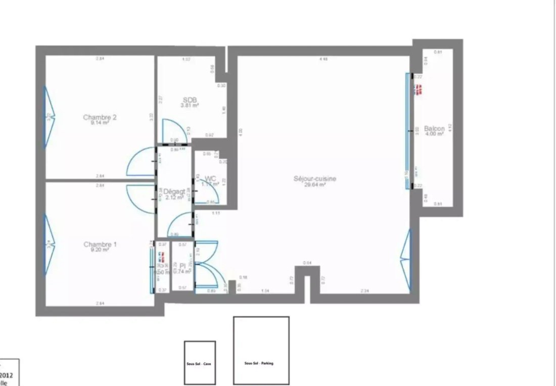 Apartment in Reine-Mairie, Boulogne-Billancourt, France 5 - 19070375