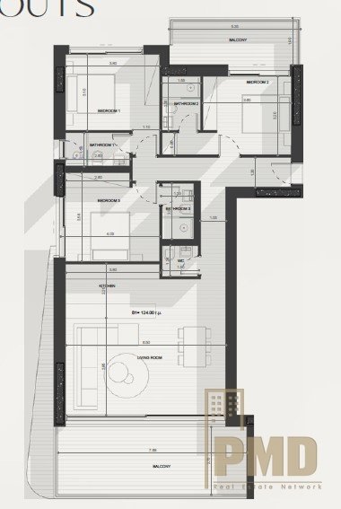 Apartamento en Glifada, Ática, Grecia 4 - 19073802