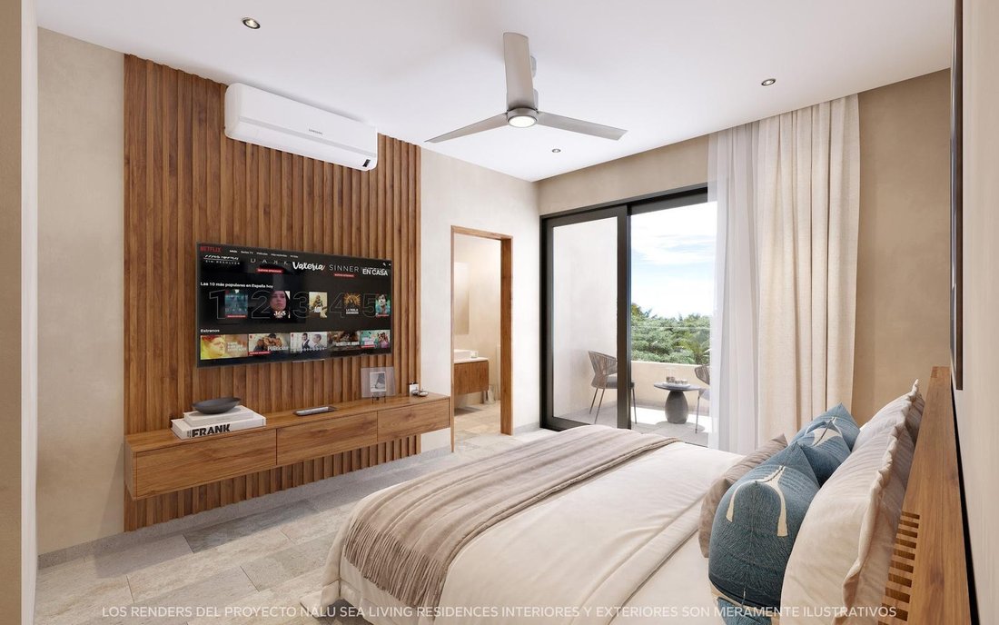 Apartamento en Puerto Morelos, Quintana Roo, México 5 - 19075602