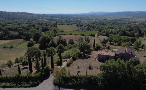 Casa de Campo en Lucignano, Toscana, Italia 1