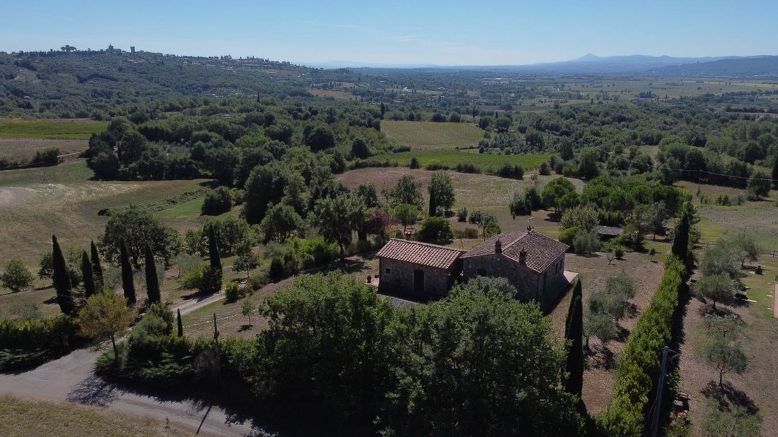 Landhaus in Lucignano, Toskana, Italien 4 - 17795319