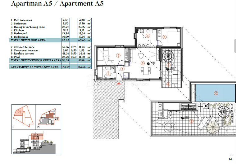 Apartment in Primosten, Sibenik-Knin County, Croatia 2 - 19073996