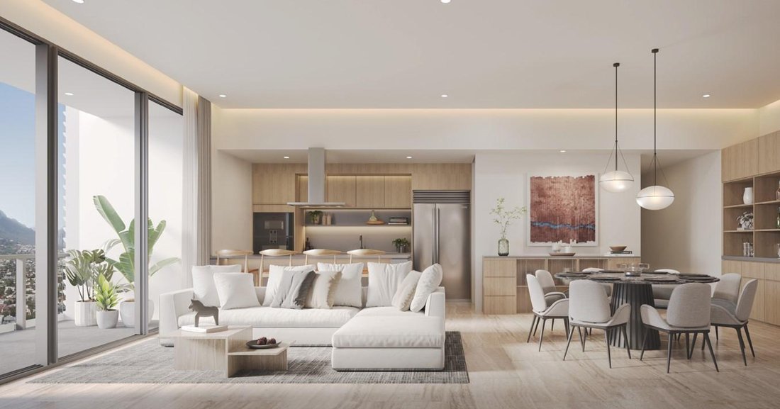 Appartement à San Pedro Garza García, Nuevo León, Mexique 3 - 19070445