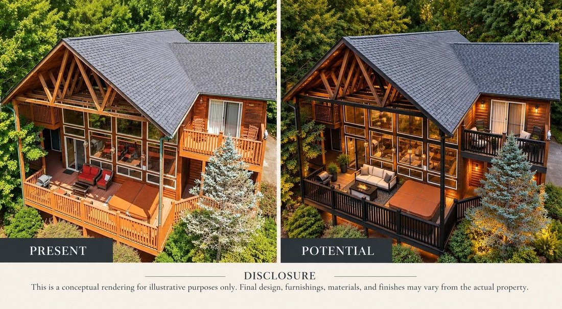Casa en Gatlinburg, Tennessee, Estados Unidos 3 - 18573635
