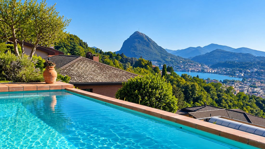 Villa in Pregassona, Lugano, Tessin 1 - 19076938