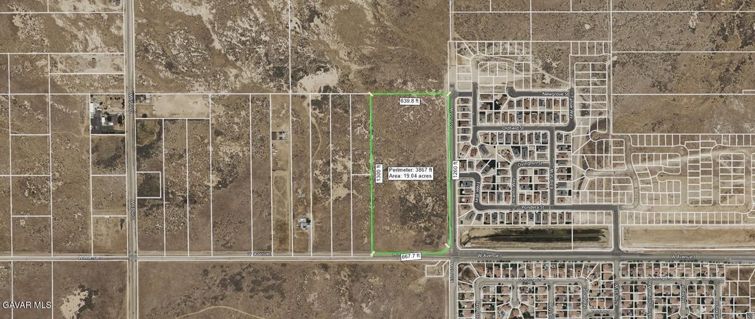 Terreno a Lancaster, California, Stati Uniti 2 - 19082834