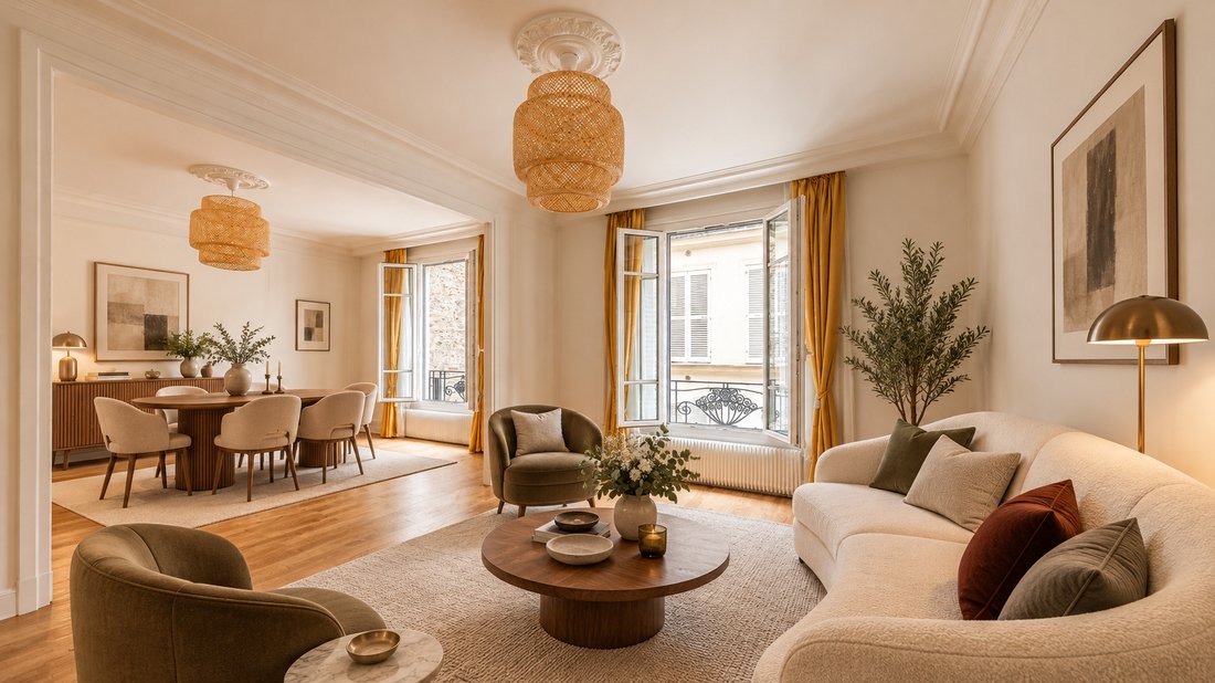 Apartment in Pereire-Malesherbes, Paris 17e Arrondissement, Paris 1 - 19083859