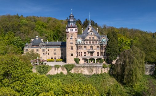 Schloss in Meinhard, Hessen, Deutschland 1