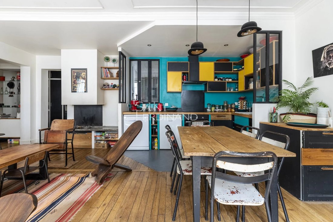 Wohnung in La Fourche-Guy Môquet, Paris 17e Arrondissement, Paris 3 - 19079433