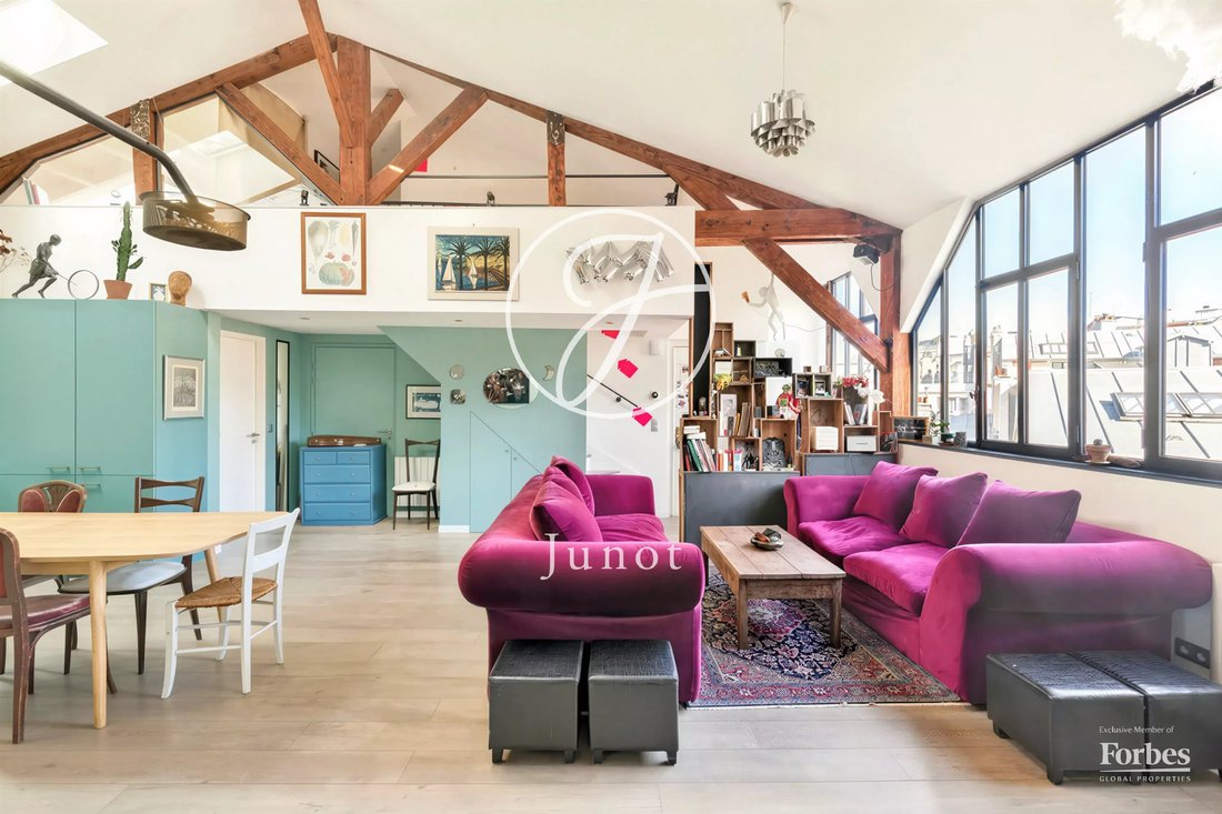 Appartement à Clignancourt-Jules Joffrin, Paris 18e Arrondissement, Paris 2 - 19079443