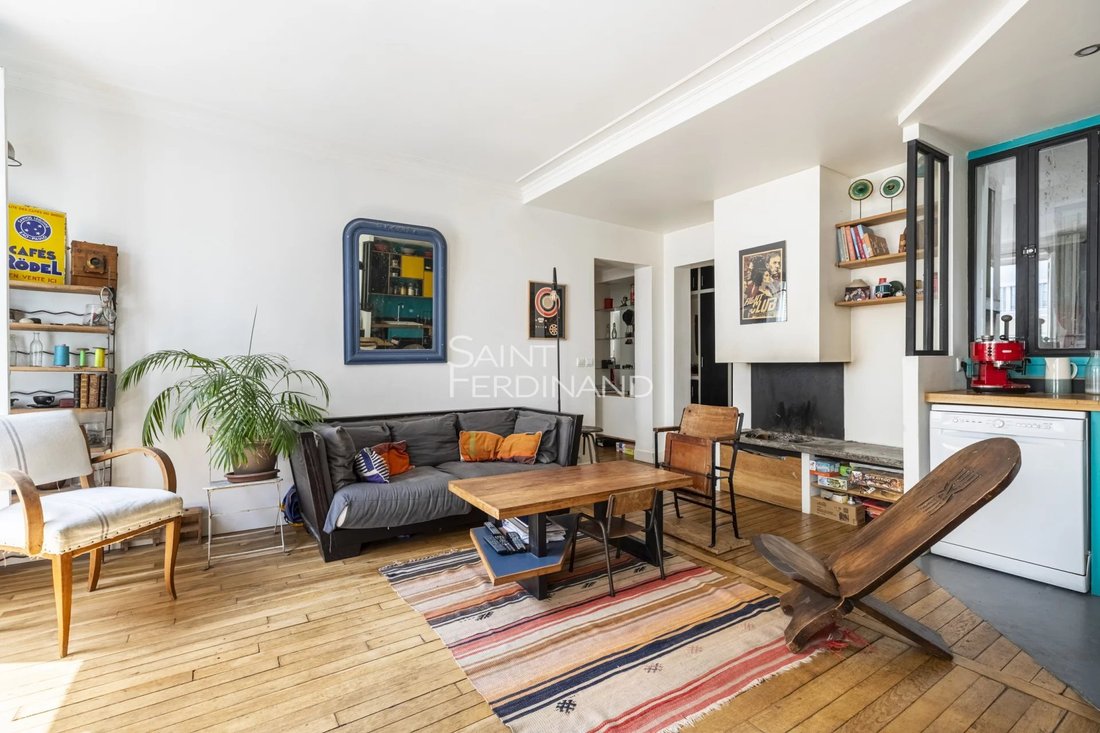 Wohnung in La Fourche-Guy Môquet, Paris 17e Arrondissement, Paris 1 - 19079433