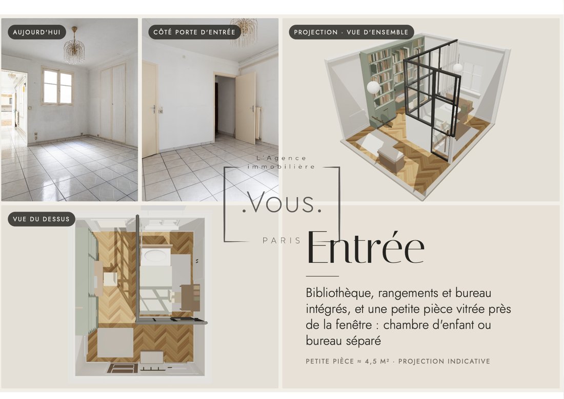 Wohnung in Louis Blanc-Aqueduc, Paris 10e Arrondissement, Paris 3 - 19084632