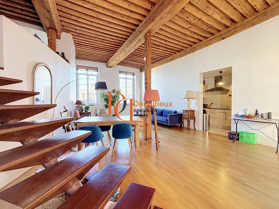 Appartement à Croix Rousse-Gros Caillou, Lyon 4e Arrondissement, Lyon 4 - 19076549