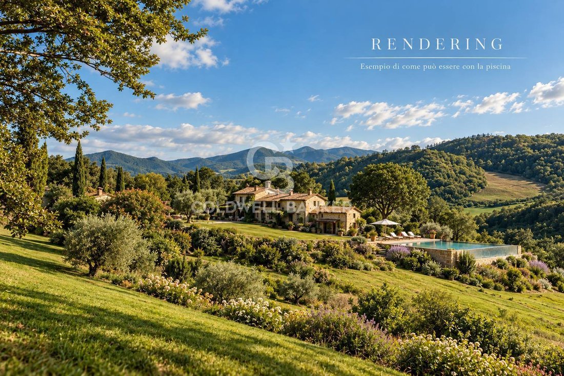 Casa di campagna a Gubbio, Umbria, Italia 3 - 19076212