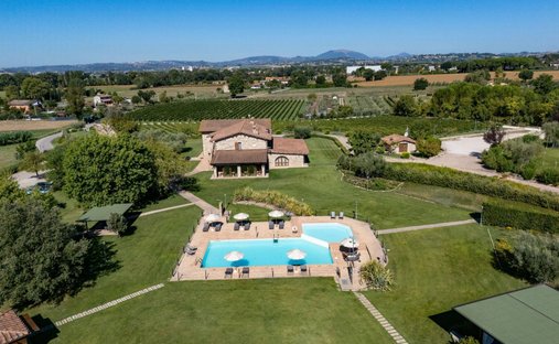 Landhaus in Assisi, Umbrien, Italien 1