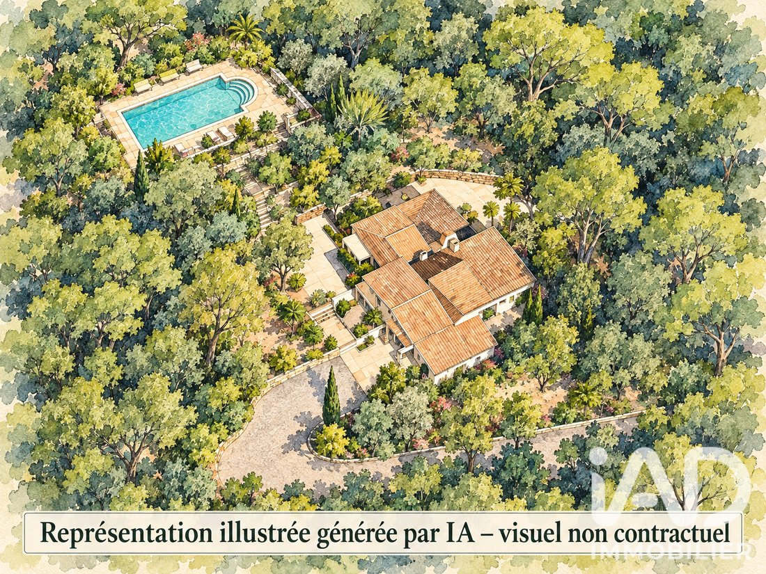 House in Les Adrets-de-l'Estérel, Provence-Alpes-Côte d'Azur, France 1 - 17658506