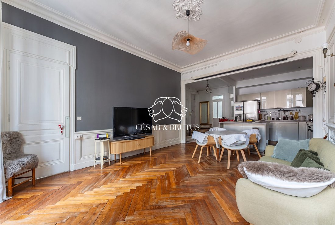 Wohnung in Tête d'Or-Foch-Vitton, Lyon 6e Arrondissement, Lyon 3 - 19076635