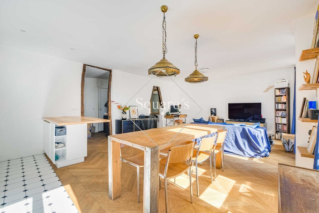 Appartement à Louis Blanc-Aqueduc, Paris 10e Arrondissement, Paris 5 - 19084942