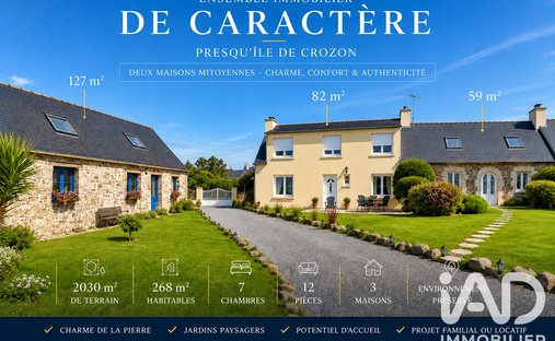 Maison à Lanvéoc, Bretagne, France 1