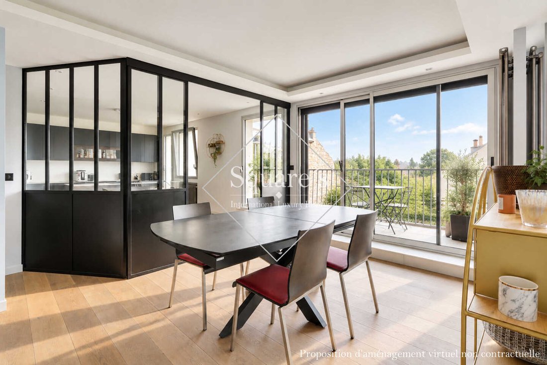 Apartment in Bois de Boulogne, Paris 16e Arrondissement, Paris 4 - 19084956