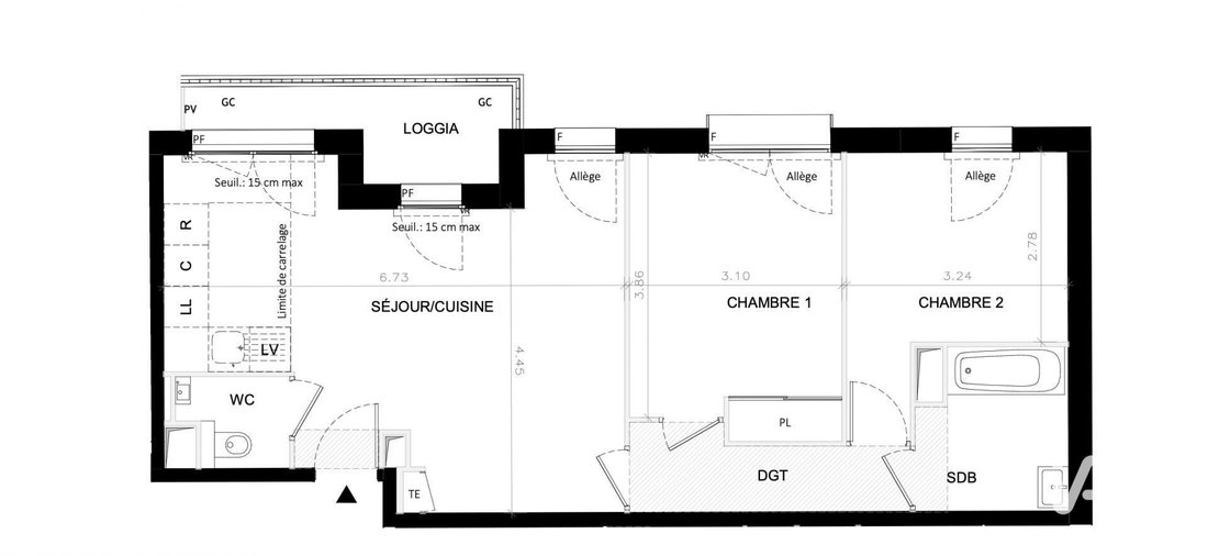 Apartment in Montrouge, Ile-de-France, France 3 - 19078324