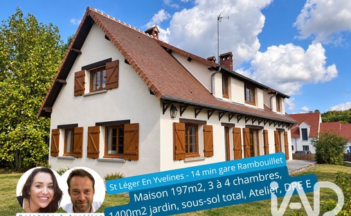 Haus in Saint-Léger-en-Yvelines, Île-de-France, Frankreich 1