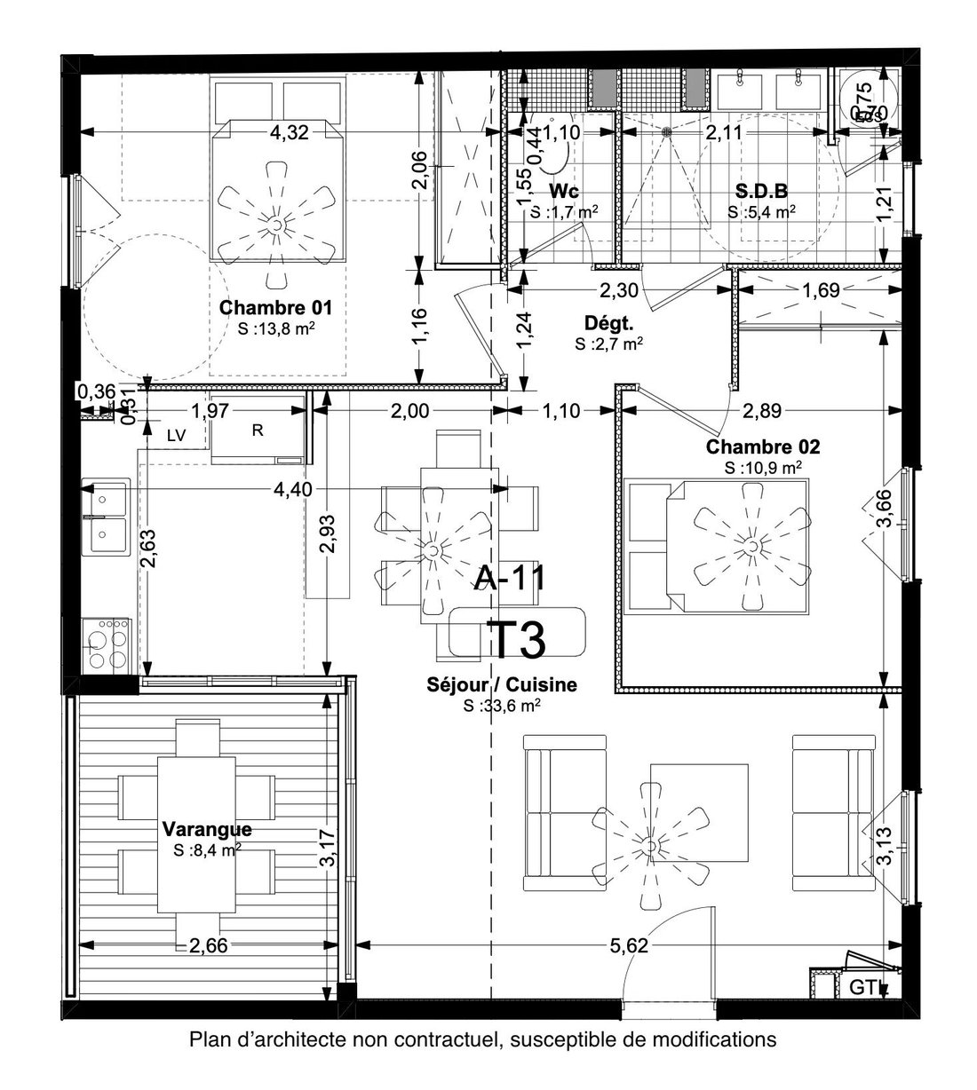 Apartamento en Saint Denis, Saint-Denis, Reunión 5 - 19085935