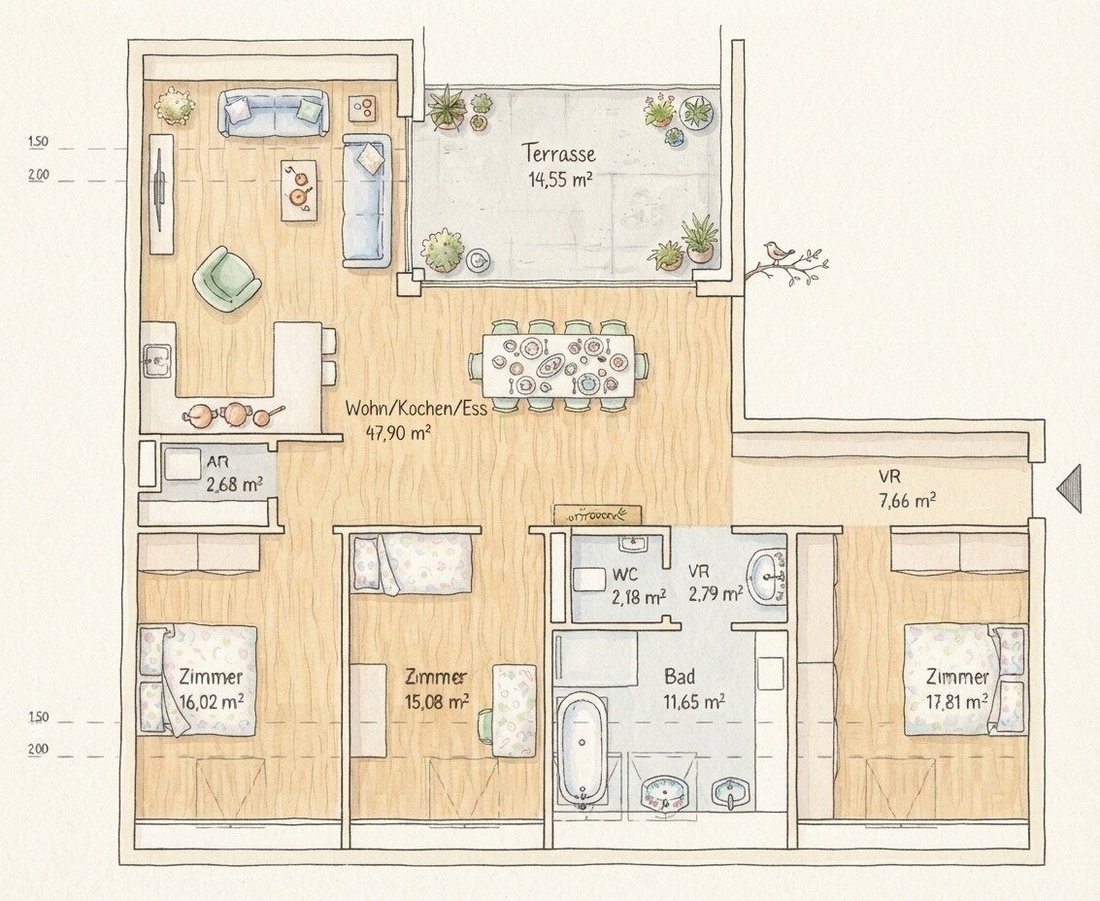 Apartamento en Graz, Estiria, Austria 1 - 19077861