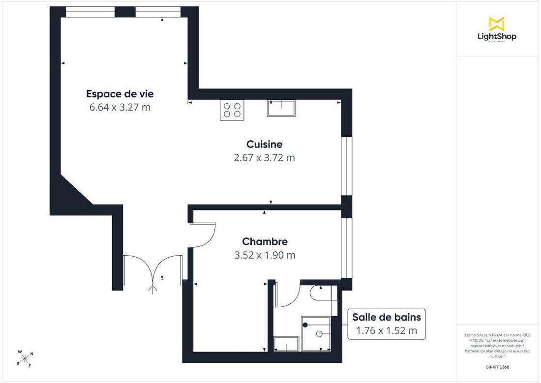 Apartment in Chateau d'Eau-Lancry, Paris 10e Arrondissement, Paris 3 - 19079366