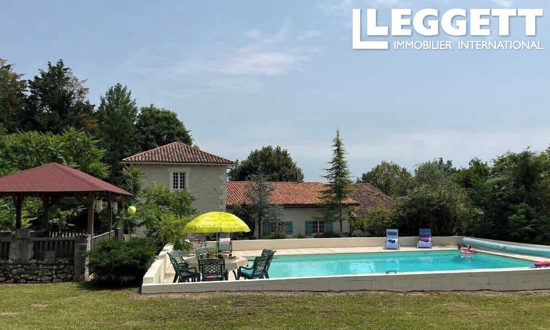 Villa in Siorac-de-Ribérac, Neu-Aquitanien, Frankreich 2 - 19001385