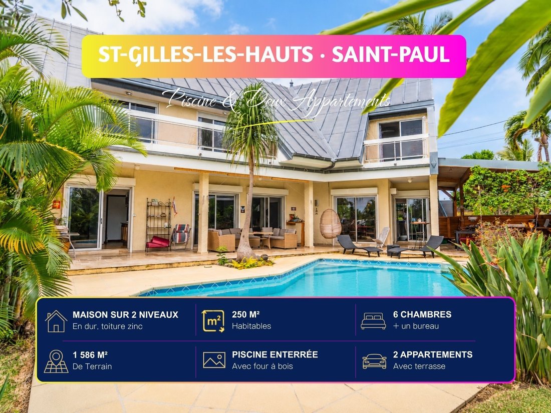 Casa a Saint-Paul, Arrondissement di Saint-Paul, Riunione 2 - 19076557