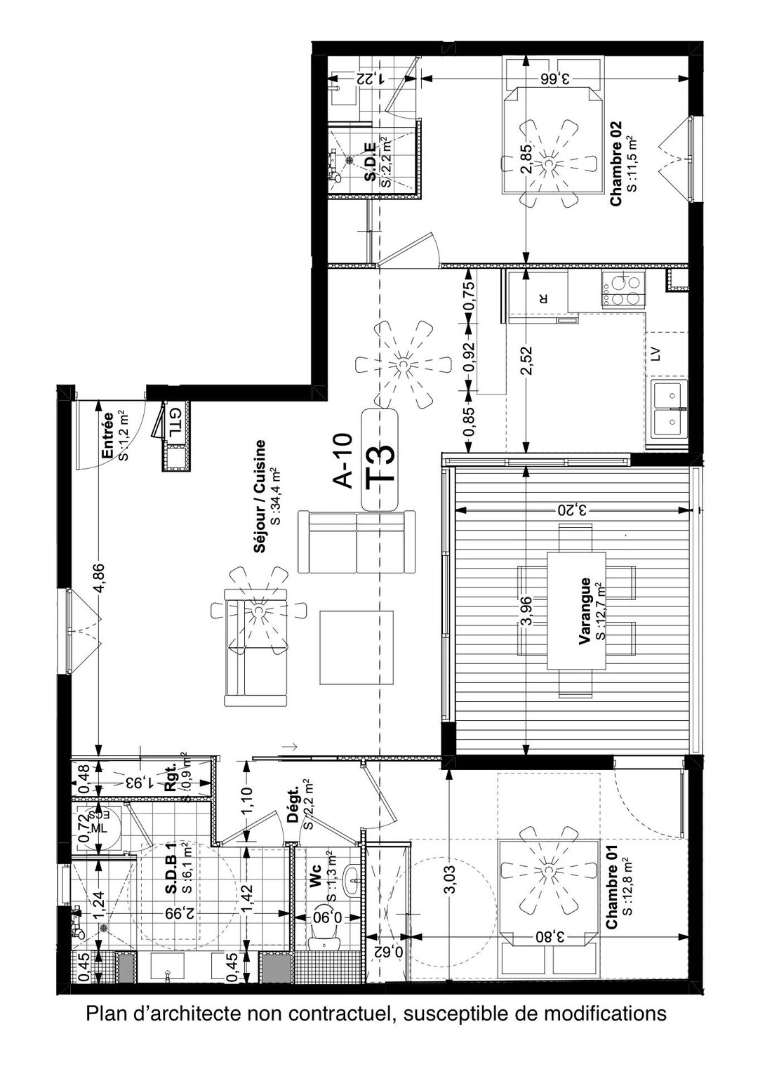 Apartamento en Saint Denis, Saint-Denis, Reunión 4 - 19085938