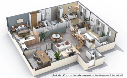 Appartamento a Arrondissement di Saint-Denis, Saint-Denis, Riunione 1