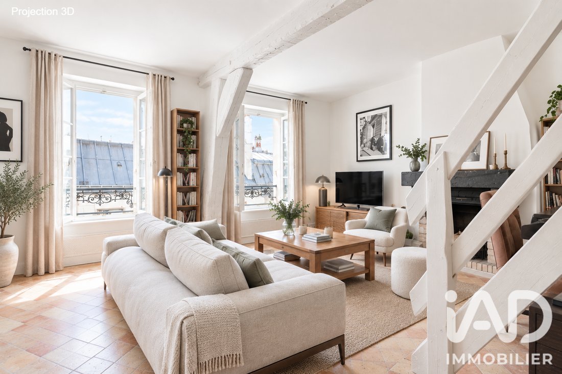 Apartamento en Enfants Rouges, Paris 3e Arrondissement, París 3 - 18963023