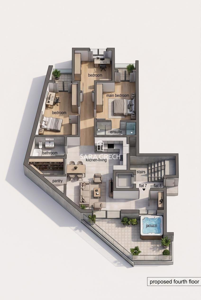 Attico a Casal Zebbugi, Malta 1 - 19077039