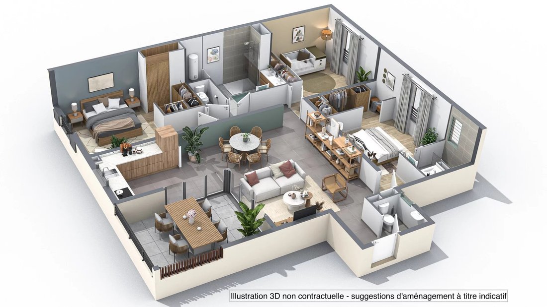 Apartamento en Saint Denis, Saint-Denis, Reunión 1 - 19085936