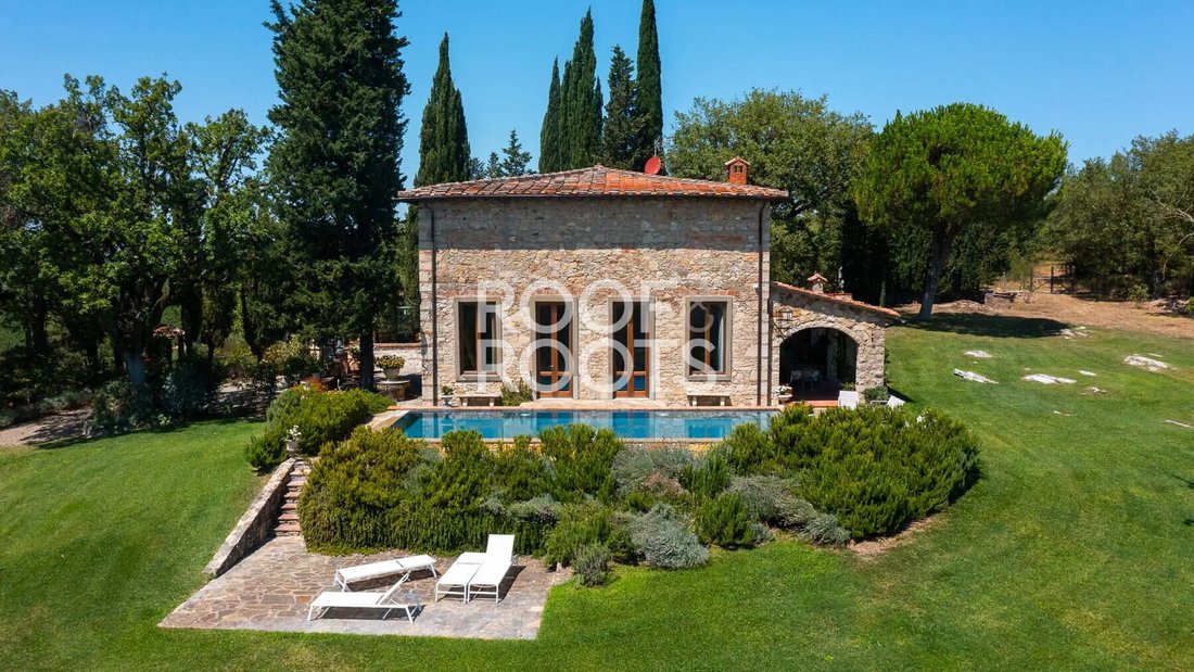 Villa en Gaiole in Chianti, Toscana, Italia 1 - 19087075