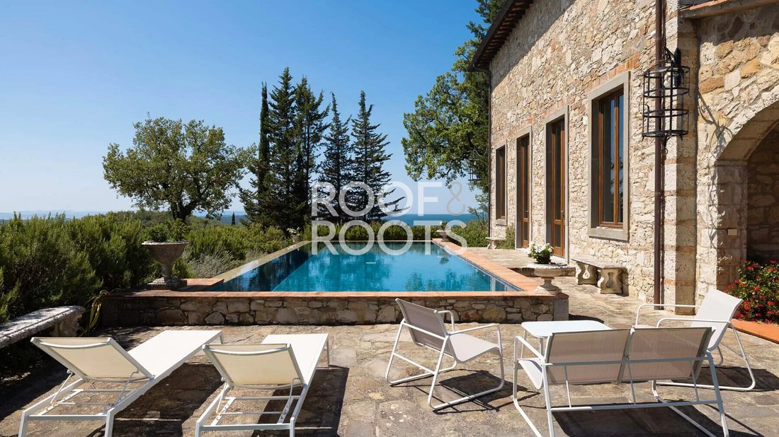 Villa en Gaiole in Chianti, Toscana, Italia 3 - 19087075