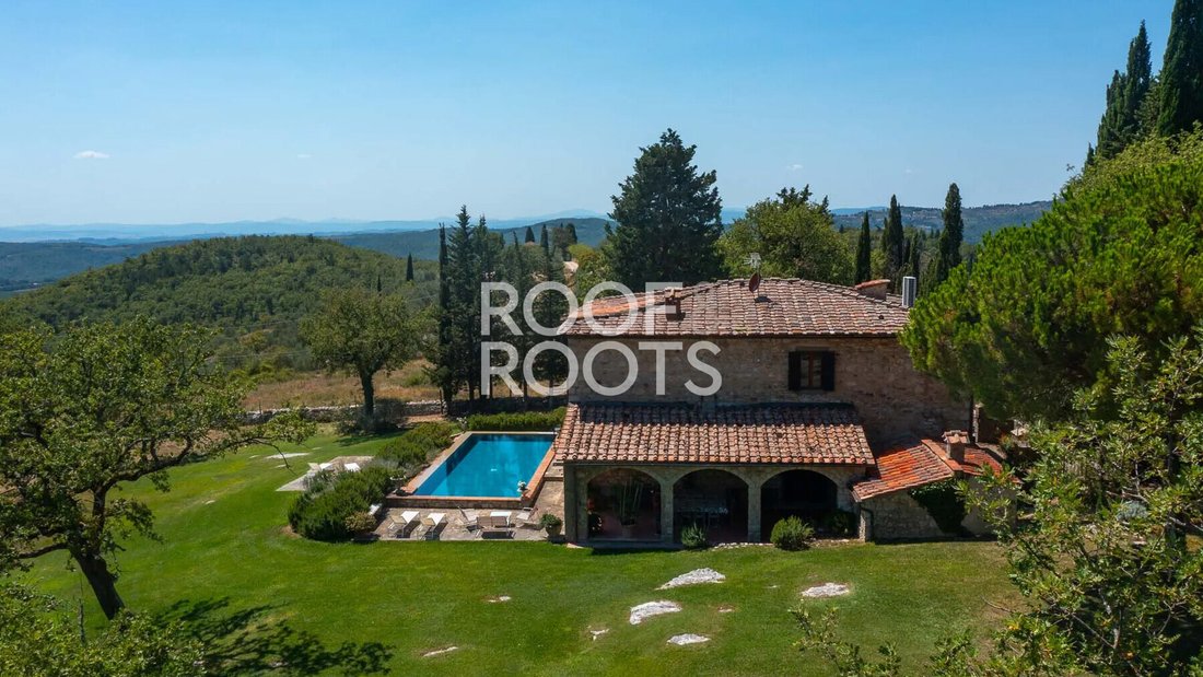 Villa en Gaiole in Chianti, Toscana, Italia 5 - 19087076