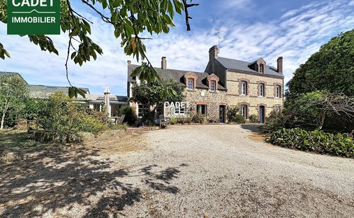 Haus in La Haye-Pesnel, Normandie, Frankreich 1