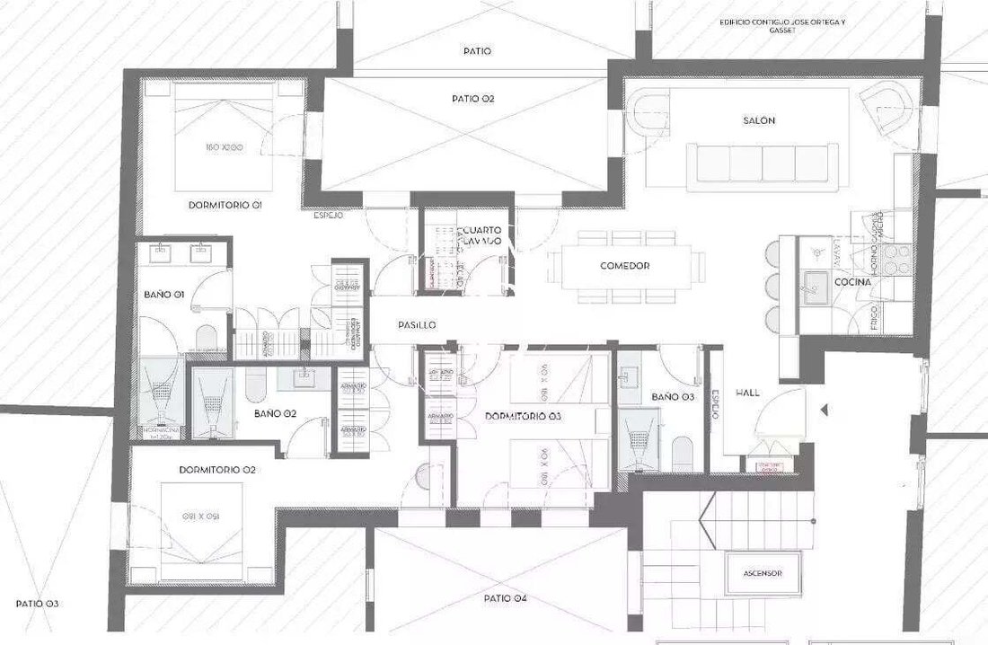 Appartement à Salamanque, Madrid, Espagne 1 - 19088986