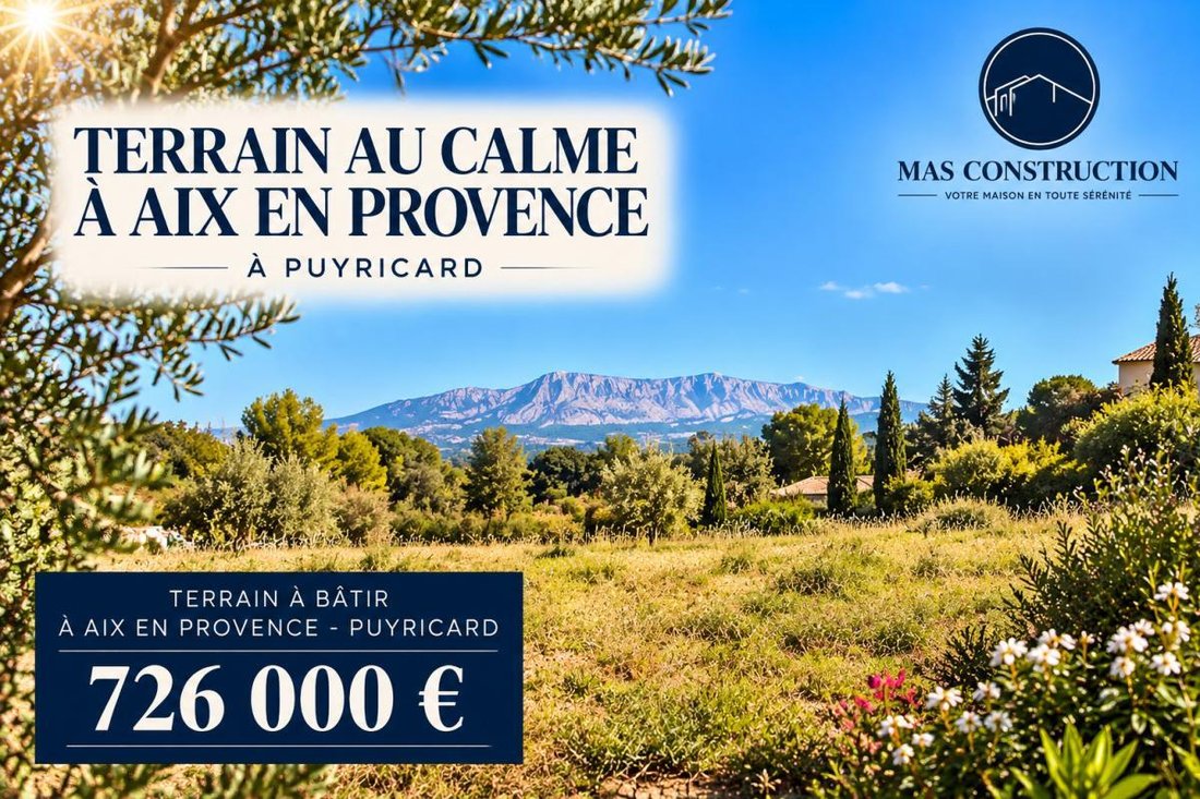 Terrain à Plateau de Puyricard-La Trévaresse, Aix-en-Provence, France 1 - 19088088